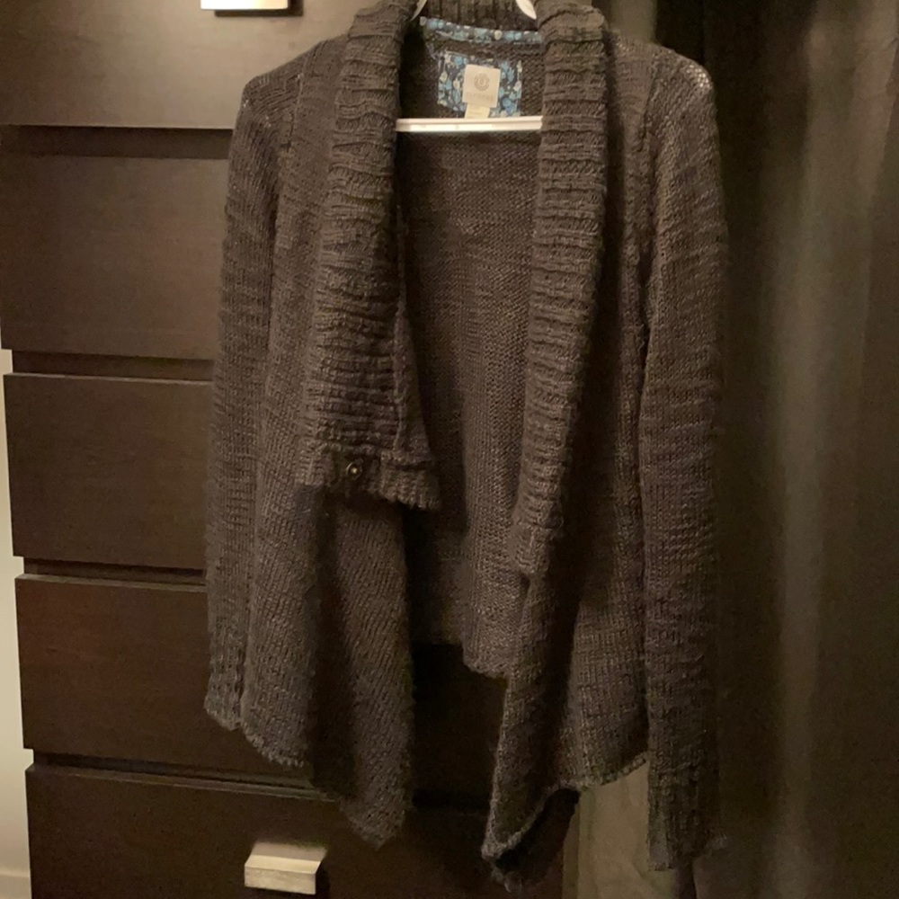 Dark brown cardigan